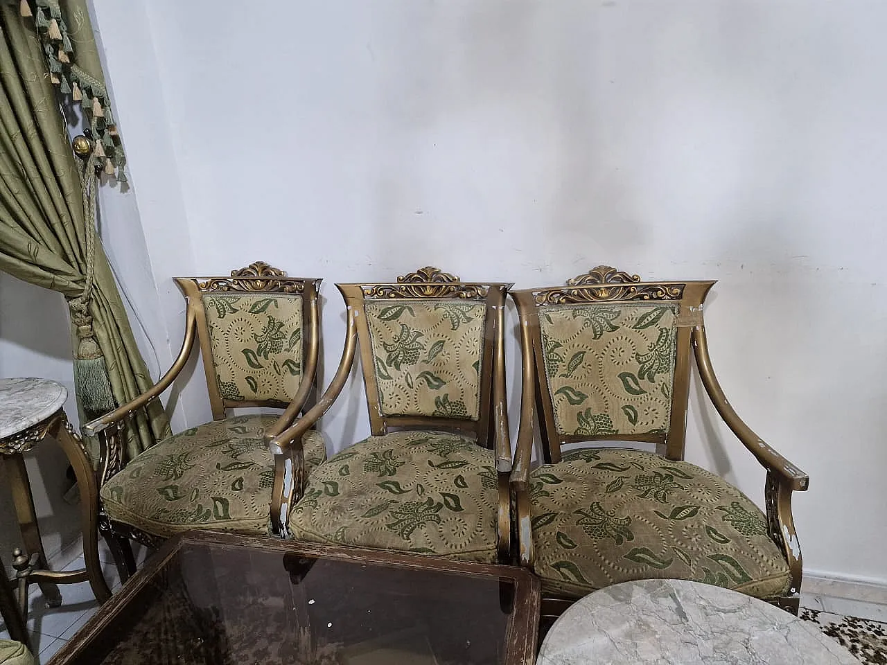 طقم كنب زان مستعمل للبيع في المنارة - 100$ فقط