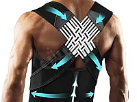 مشد مصحح للظهر والاكتاف MOLDED COMPRESSION VEST جديد بسعر $12