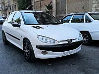 بيجو 206 مستعملة للبيع في دمشق - موديل 2006 بسعر 5200$
