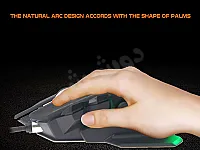 ماوس غيمينغ MEETION MT-GM80 جديد مع إضاءة RGB بسعر 33$