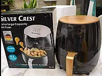 قلاية هوائية SILVER CREST 6 لتر جديدة بتقنية صحية