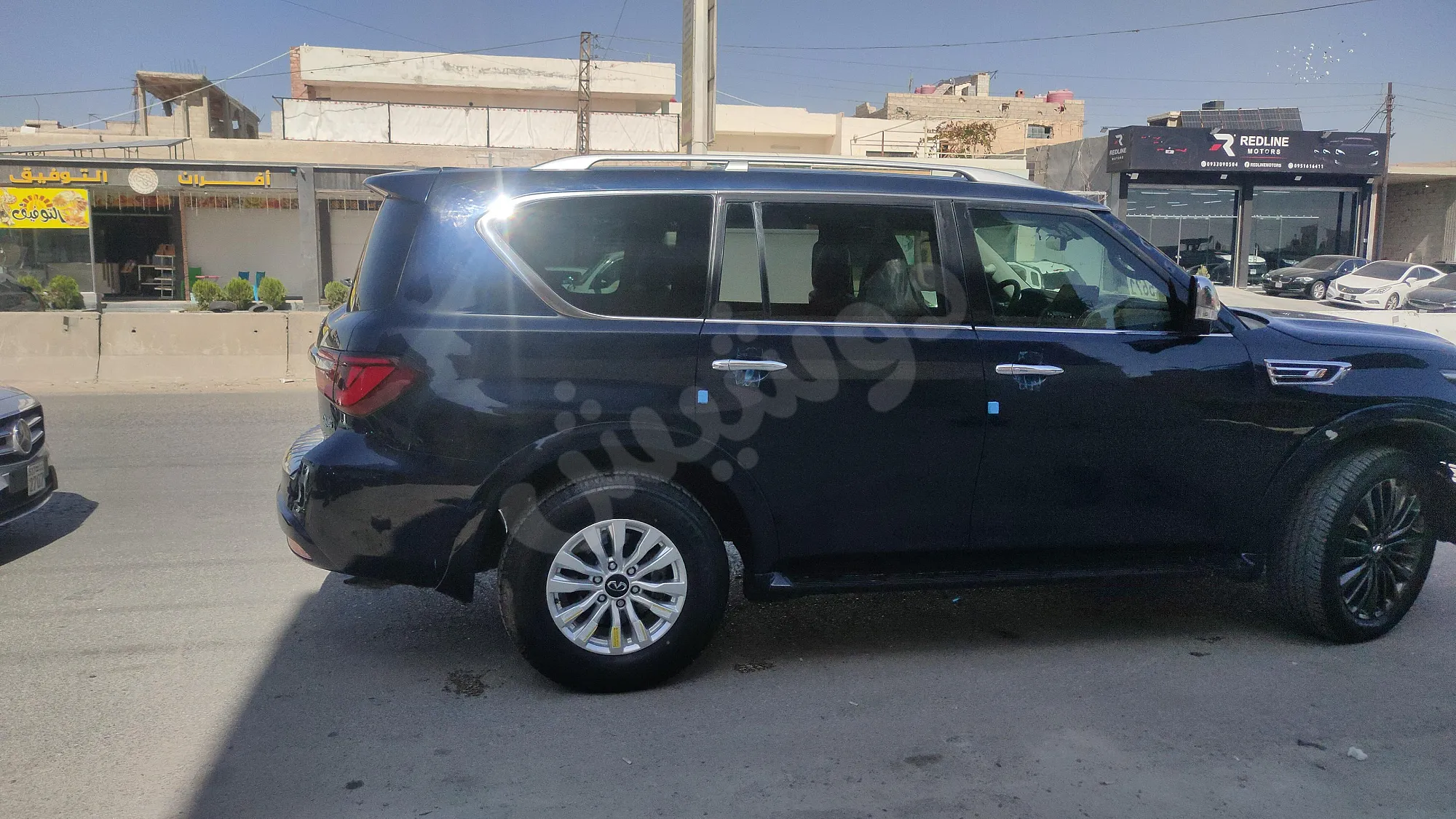 سيارة QX80 انفنتي وارد امريكي ٧ركاب