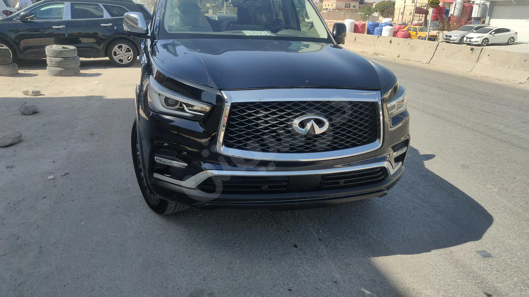 سيارة QX80 انفنتي وارد امريكي ٧ركاب