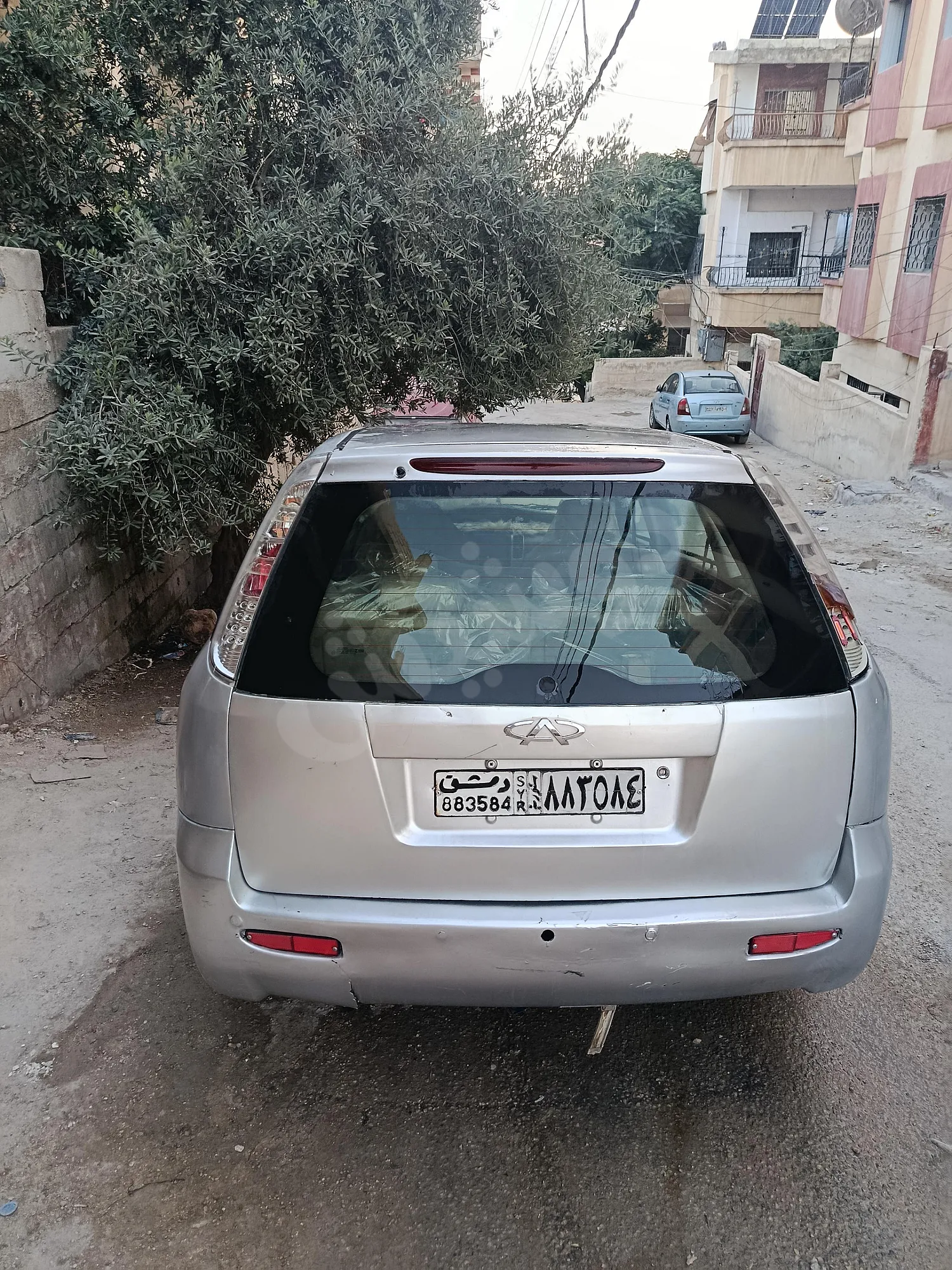 شيري v5 كاملة المواصفات فتحة سقف 7 مقاعد نظام abs