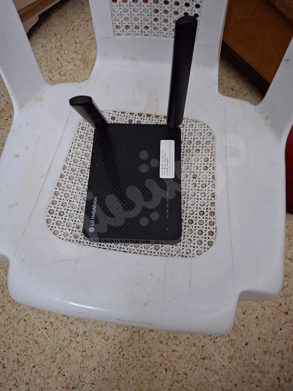 راوتر WiFi 5 مستعمل مع نت فضائي وكابل 6 متر