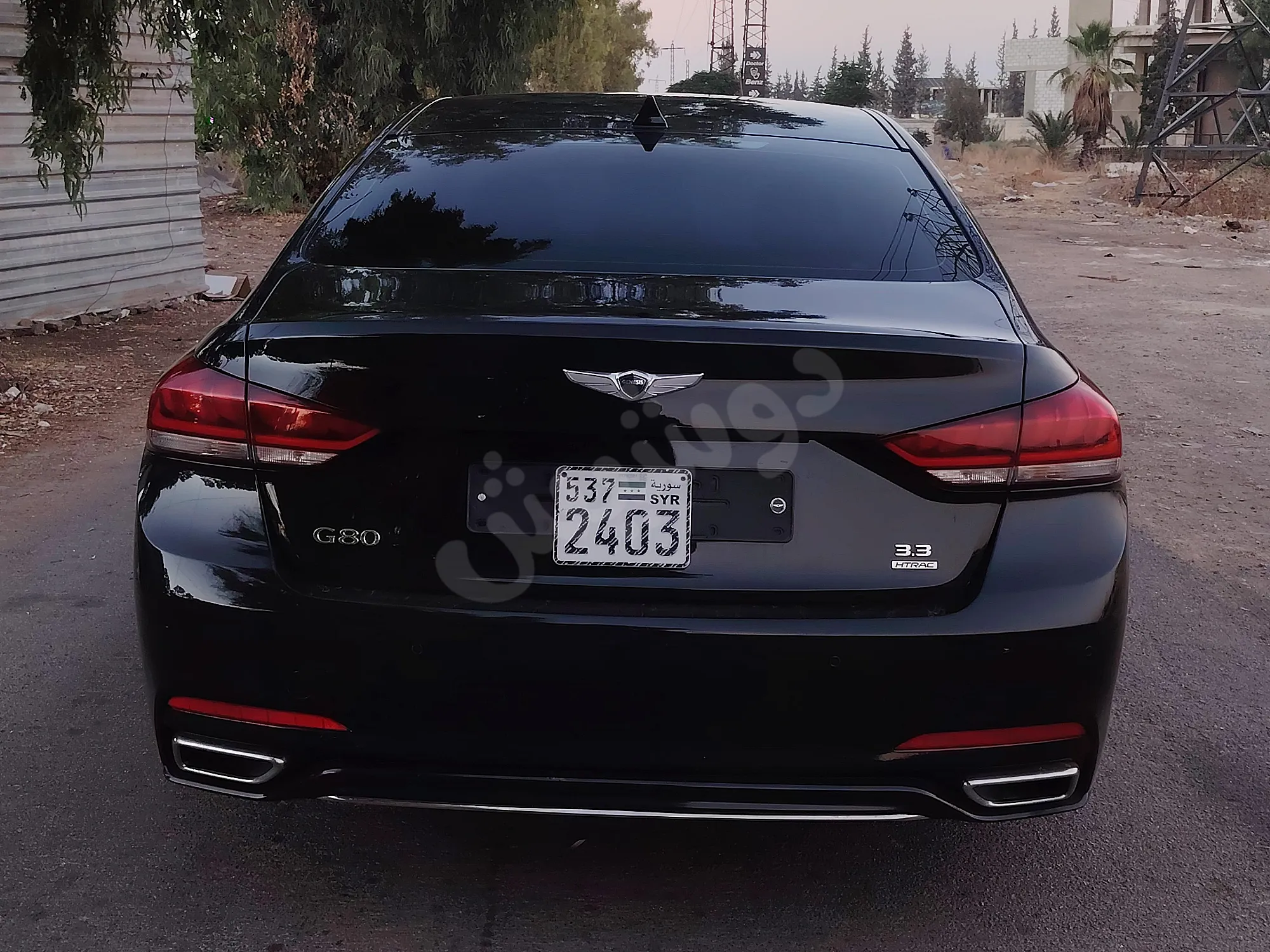جينيسس G80 موديل 2017 للبيع في المزة بسعر 18,000$