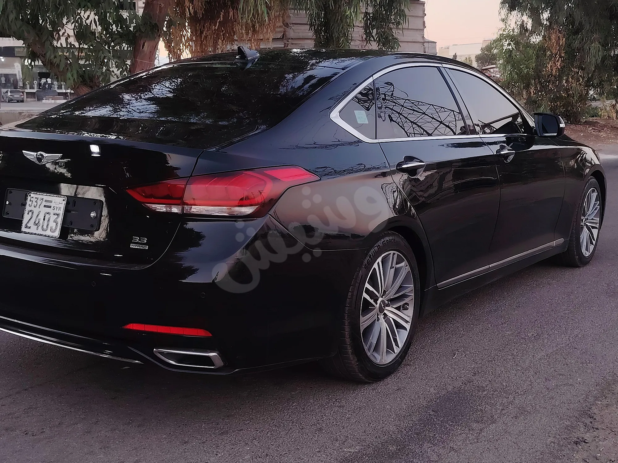 جينيسس G80 موديل 2017 للبيع في المزة بسعر 18,000$