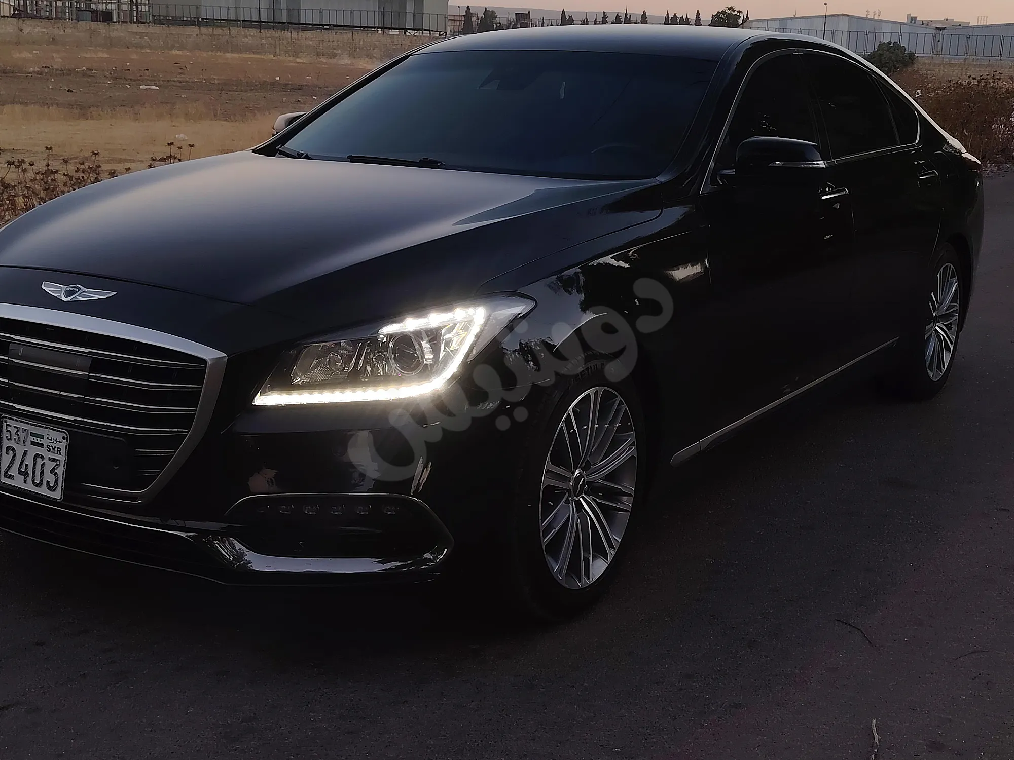 جينيسس G80 موديل 2017 للبيع في المزة بسعر 18,000$