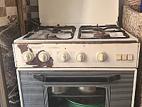 فرن غاز شغال بده بخ 