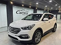 هيونداي سانتا في 2014 للإيجار في مركز حمص - SUV أبيض
