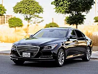 تأجير جينيسيس G80 الأسود الملكي في دمشق