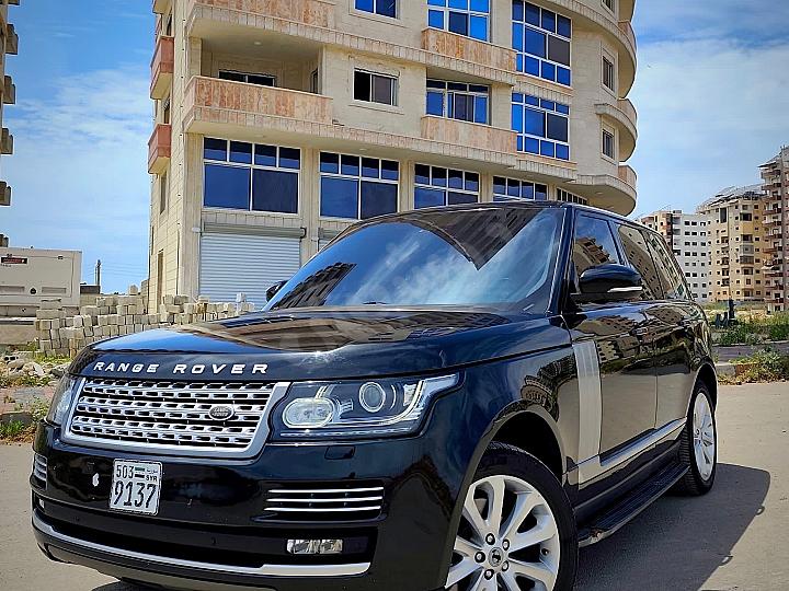 رينج روفر فوج 2014 V8 أسود ملكي،خشب بيانو.للتأجير اليومي والأعراس
