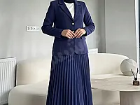 طقم جاكيت تنورة