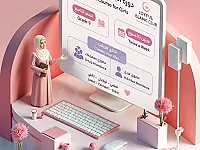 تعليم انكليزي عن بعد للبنات فقط