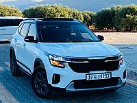 كيا سيلتوس 2025 للإيجار في جبل سمعان - SUV أبيض