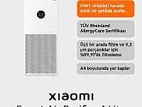 جهاز تنقية الهواء الذكي Xiaomi  Air Purifier 4 Lite باللون الأبيض