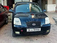 كيا بيكانتو 2007 مستعملة للبيع في اللاذقية  غيار ABS جنط مكيف هدروليك