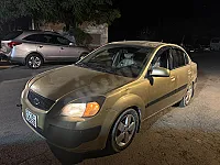 كيا ريو 2008 أوتوماتيك ونواعم ممشى 130 الف كم