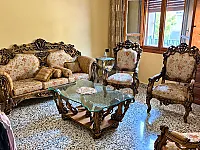 شقة 4 غرف للإيجار بحمص قرب المحطة - مصعد وطاقة شمسية