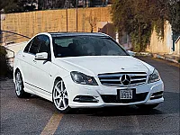 مرسيدس C300 2013 بحالة ممتازة بسعر 16500$