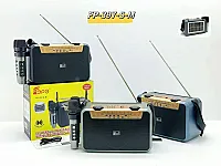 مكبر صوت كيب FP-397-S-M مع راديو وطاقة شمسية في قدسيا