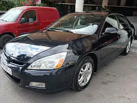 للبيع أكورد 2007كاملة مسكرة زنار من تحت عدا سقف وجوامحرك 6 سلندر