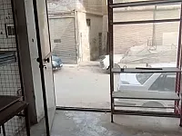 محل تجاري 12م  للآجار مع واجهة بللور وساعة كهرباء بريف دمشق 
