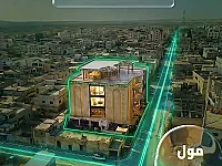 للبيع 6 محلات في مول التاج الجديد في سراقب