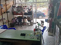 محل في حرستا للايجار جانب حديقة تشرين مساحة ٣٠ متر + سقيفة ١٠ متر 