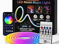 شريط الإضاءة النيون الذكي (LED Neon Rope Light)