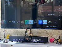 شاشة 58بوصة flat4K معها كفالة شركة