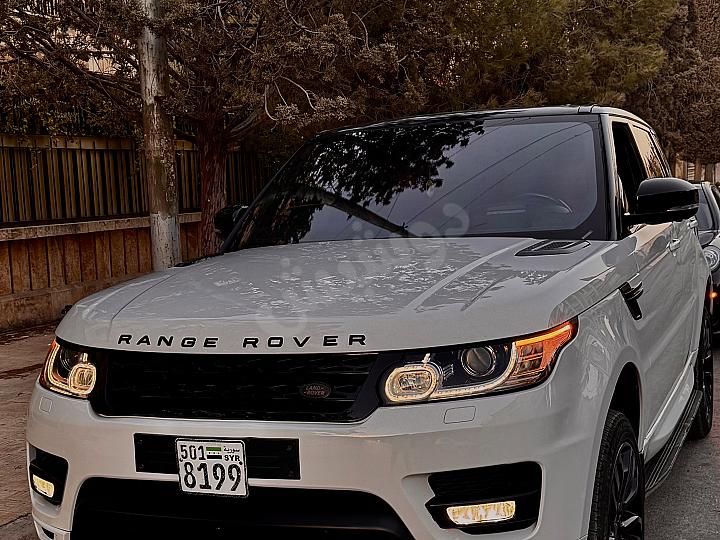 رينج روفر 2016 بلون أبيض 510 حصان بسعر 22000$ بحلب
