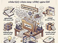 كتابة محتوى وإدارة صفحات | من الفكرة إلى التأثير