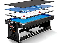 🎱 طاولة MJ-428 متعددة الألعاب + هدية بقيمة 100$! 🎁
