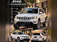 جيب كومباس 2017 مستعمل للبيعوبسعر 14,200 دولار