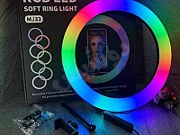 رينغ لايت RGB❗️مع ستاند❗️
•مقاس 30 سم